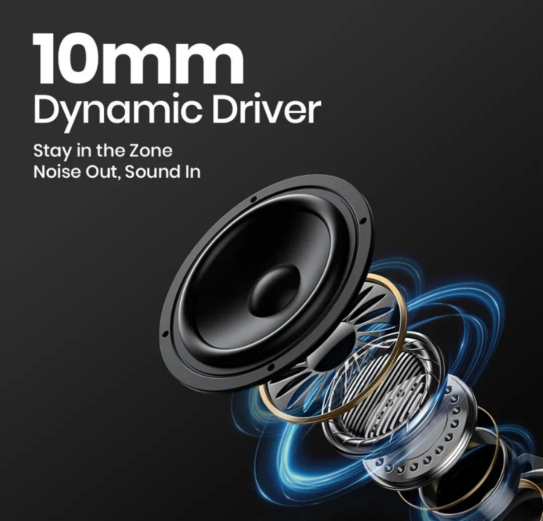 🎧🎵 Transparent Bluetooth Neckband 💚 | 72H Battery Life 🔋 |HD Voice | Deep Bass🔋✨ - Image 4