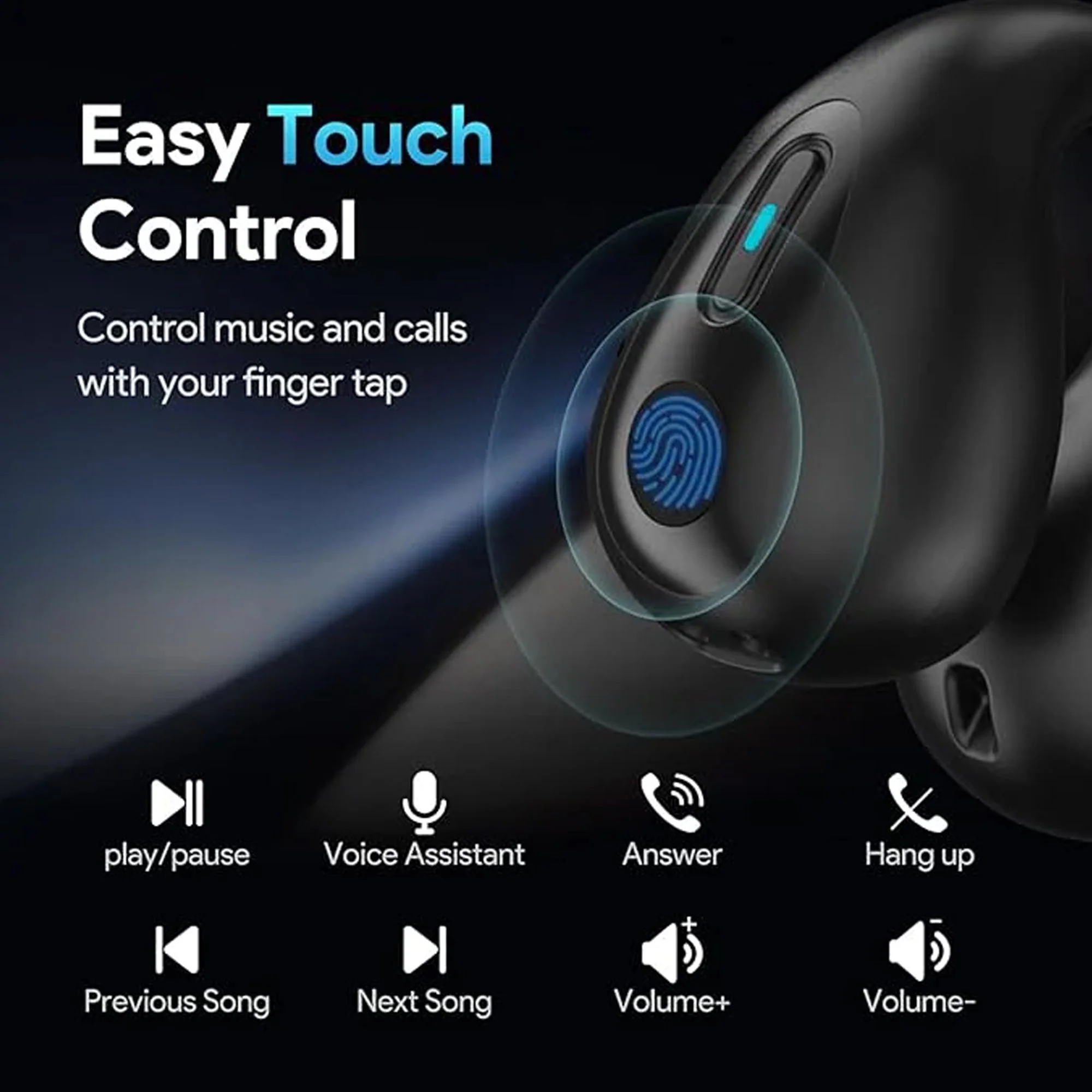 OpenWave Bluetooth Earphones | Lightweight & Stylish Wireless Earbuds - Image 5