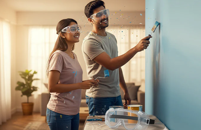 Adjustable Eye Protection Shield Glass - Image 2