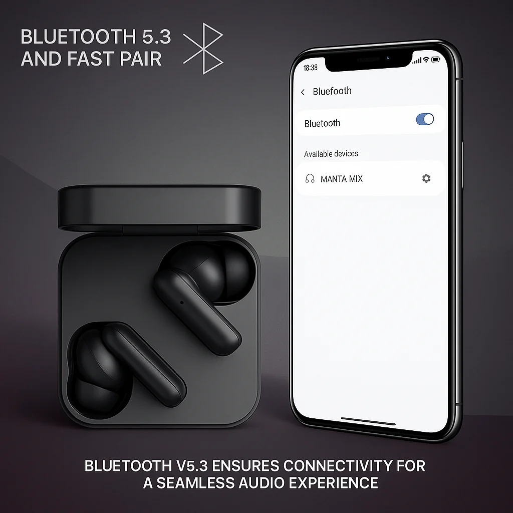CMT Ultra Pro Earbuds with Active Noise Cancellation & HD Sound-II - Image 7