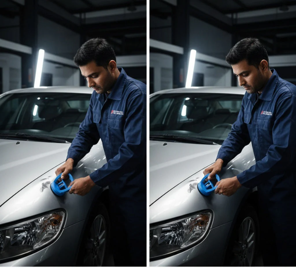 Heavy-Duty Car Dent Remover Tool for Easy Paintless Repair - Image 4