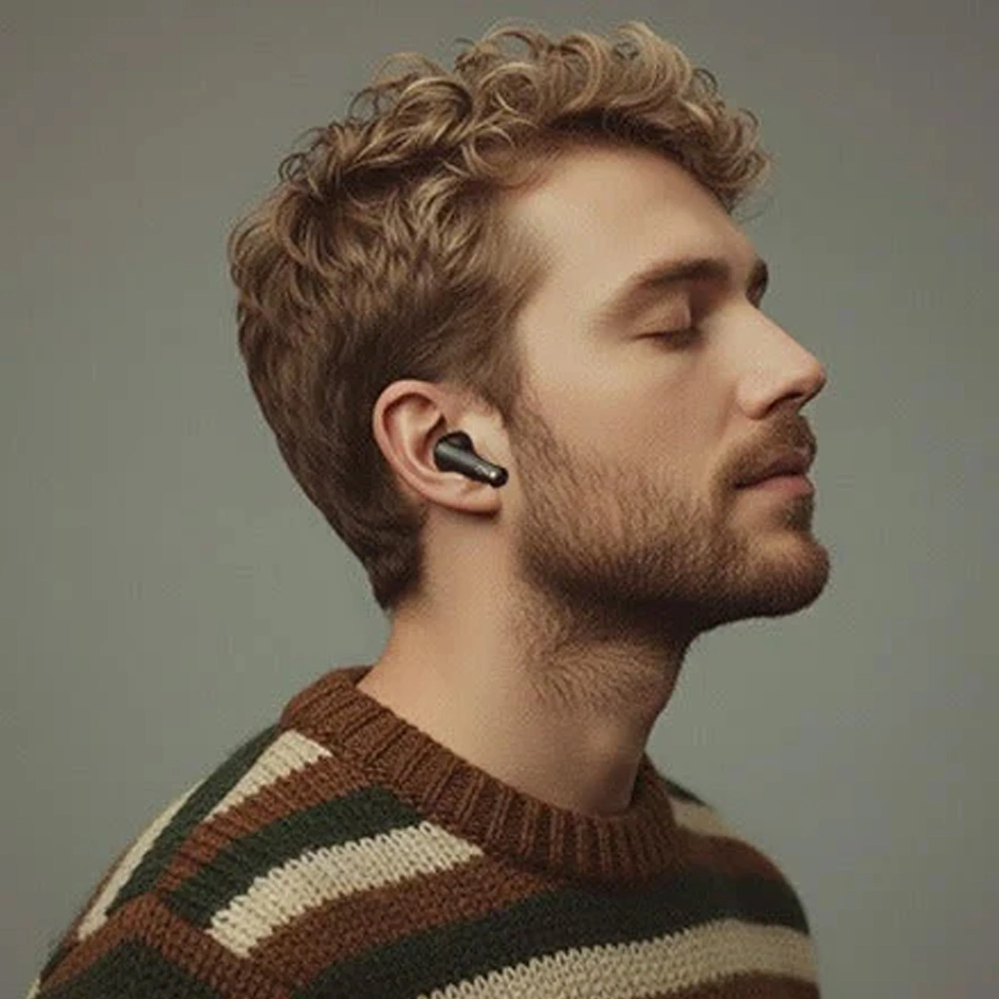 Round Wireless Earbuds with 12-Hour Playtime - Image 4