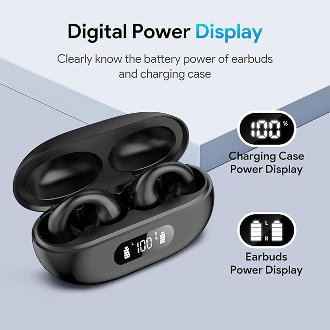🎶⚡OpenWave Bluetooth Earphones 💫 | Lightweight & Stylish Wireless Earbuds 🎵🏃‍♀️ - Image 2