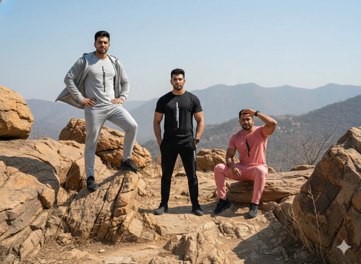 Pack of 3 Men’s Round Neck Graphic Printed T-Shirts Combo Pack of 3 @Rs 499 - Image 5