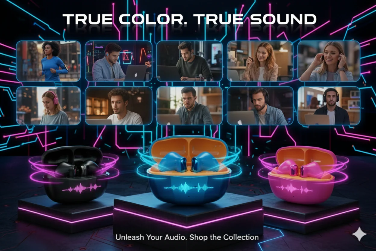 Wireless Bluetooth Earbuds _ Pick Any One Color - Image 5